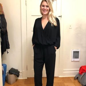 CAbi black jumpsuit Sz Sm